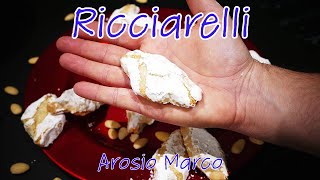 Ricciarelli Senesi Biscotti Alle Mandorle Facilissimi e Deliziosi [upl. by Gomer]