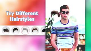 Man Hairstyle Photo Editor [upl. by Larrej]