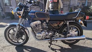 YAMAHA XS750 TRIPLE THE CLASS OF 1979 [upl. by Ynohtnanhoj]