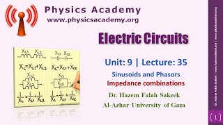 Impedance combinations دوائر كهربية محاضرة 35 توصيل الممانعة [upl. by Denys]