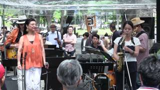 Crosby All Stars”Louisiana Sunday Afternoon”JAZZ PROMENADE in Sendai 2015 [upl. by Yrolg]