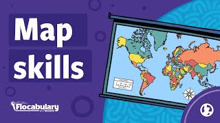 Map Skills  Educational Rap Lesson Preview from Flocabulary [upl. by Chemush]