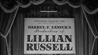 Lillian Russell 1940 title sequence [upl. by Ahter]