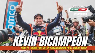 🔴 Dakar2023 Kevin Benavides campeón el festejo que nadie te mostró [upl. by Esserac]