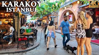 Istanbul Türkiye 4K Walking Tour Karakoy Eminonu Bazaar [upl. by Behre620]