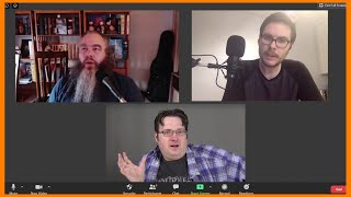 Brandon Sanderson Crashes Patrick Rothfuss Interview [upl. by Thorndike675]