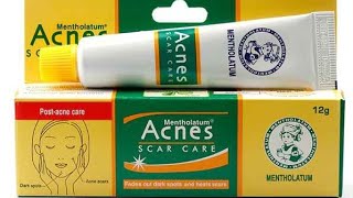 mentholatum acnes scar care gel review  Acne cream [upl. by Eedya640]