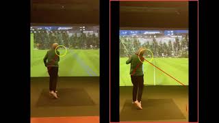 Steeper shoulder turn in backswing for more consistent strikes [upl. by Nnylirak40]