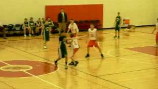 Williamston Michigan 8th grade basketball vs Perry Jan 2010 [upl. by Abbi]