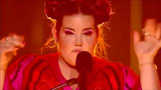 PERFORMANCE  WINNING  Netta Toy Israel 2018 Eurovision Song Contest [upl. by Nnylireg111]