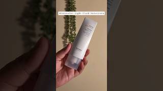 New Sunscreen from Minimalist✅️ shorts skincare sunscreen [upl. by Sigismond54]