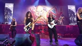 Iron Maiden  The Trooper Live  O2 Arena Prague 3052023 [upl. by Alice108]