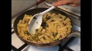 pasta zucchine e pancetta [upl. by Wasson]