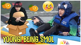 Yoongi Being Smol  BTS Suga Cute Moments [upl. by Halona]