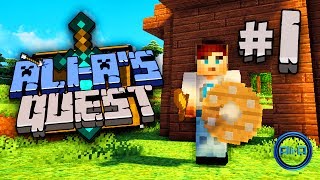 Minecraft  AliAs Quest 1  quotBRAND NEW STARTquot [upl. by Oler]