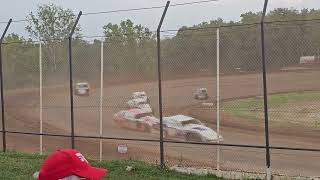 Midwest Modified B Class Feature Springfield Raceway [upl. by Idnic]