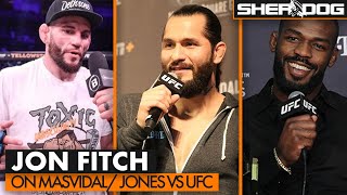 Jon Fitch on JonesMasvidal Versus UFC [upl. by Gaspard]