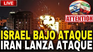 ÚLTIMO ​​ISRAEL BAJO ATAQUE IRÁN ATACA A ISRAEL CON MISILES  BOMBARDEO MASIVO SOBRE ISRAEL [upl. by Colinson]