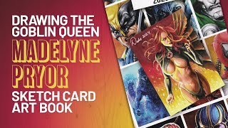 Drawing Madelyne Pryor The Goblin Queen [upl. by Disraeli754]