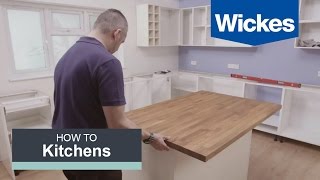 How to Build a Kitchen Island with Wickes [upl. by Hertberg250]