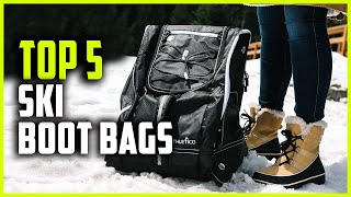 Top 5 Best Ski Boot Bags in 2024 [upl. by Anaira]