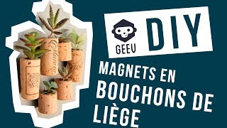 DIY  Magnets en bouchons de liège [upl. by Lieberman706]