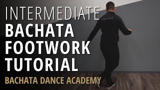 Intermediate Bachata Footwork Tutorial  Demetrio Rosario  Bachata Dance Academy [upl. by Itram]