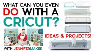 What Can You Do With Cricut  Projects for Joy Maker Explore amp More [upl. by Eran]