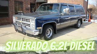 1986 Chevrolet Suburban  Silverado 62L Diesel  SOLD [upl. by Astrahan]