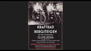 4Kraftrad Bergsteigen auf den Keulenberg 15092024 von Ardie  Zündapp OldtimerMotorradtreffen [upl. by Artsa209]