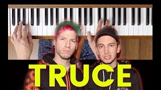 Truce Twenty One Pilots Piano Tutorial [upl. by Hanej]