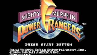 Mighty Morphin Power Rangers  Genesis Theme [upl. by Ruberta]