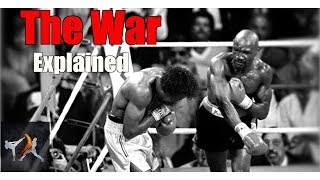 The War  The Most Explosive Fight In Boxing Explained Hagler vs Hearns Fight Breakdown [upl. by Lacagnia]