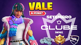 VALE A PENA ASSINAR O CLUBE FORTNITE DE SETEMBRO [upl. by Eirellav]