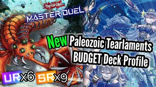 CHEAPampFUN Paleozoic Tearlaments BUDGETF2P Deck Profile YuGiOh Master Duel Gameplay [upl. by Atinahs]