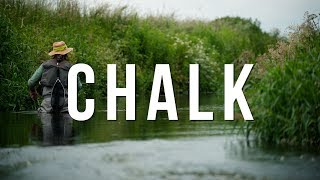 CHALK Fly fishing for wild brown trout on the River Frome [upl. by Notaek173]