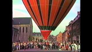 Nivelles  1988 Départ de la montgolfière GrandPlace [upl. by Durham]