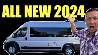 EURO INTERIOR New 2024 Roadtrek Play on Promaster 3500 chassis [upl. by Kelcy]