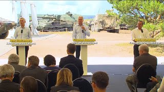 NATO ANNOUNCEMENTS Full German Brigade Stationed In Lithuania amp NATOWIDE AntiMissile Umbrella [upl. by Laekim345]