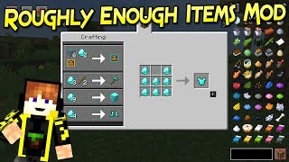 Roughly Enough Items Mod  Recetas Creativo Y Mas  Fabric  Minecraft 114 – 1141Review Español [upl. by Saucy]