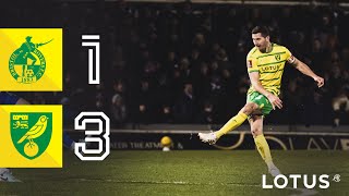 HIGHLIGHTS  Bristol Rovers 13 Norwich City [upl. by Martino]