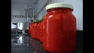 El huerto de Isidro 17 Haciendo tomate frito salsa de tomate [upl. by Attennod162]