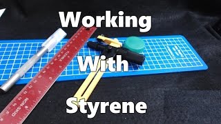 Working With Styrene  Circles and disks [upl. by Ttik781]