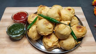 Batata Bada Recipe  Aloo Bonda Street Style  How to make Batata Vada [upl. by Auod]