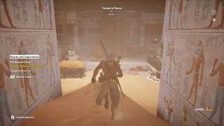 Assassins Creed Origins  Papyrus Puzzle Temple Of Horus LocationampSolution [upl. by Suiratnod]