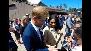 Prince Harry Meghan Markle Sydney Opera House 16 Oct 2018 [upl. by Nnylanna873]