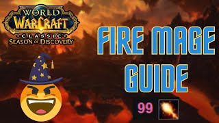 How To Parse High As Mage in Phase 2  WoW SoD Ultimate Fire Mage PvE Guide [upl. by Odin589]