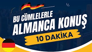 10 Dakika Online Almanca Konuş Deutsch lernen Deutsch [upl. by Karlyn]