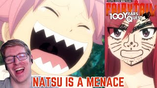 Fairy Tail 100 Years Quest Episode 7 Reaction NATSU IS A MENACE [upl. by Dickerson]