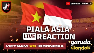 🔴VIETNAM VS INDONESIA  PIALA ASIA LIVE REACTION  EPS 52 [upl. by Waldner]